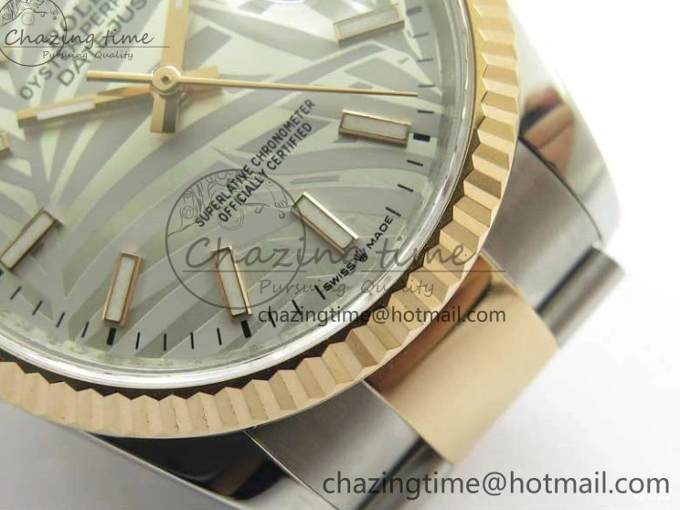 MiroTime 0324 Thermal DateJust 36 SS RG 126231 BP Maker 1:1 Best Edition Silver Gray Dial on Oyster Bracelet 2509